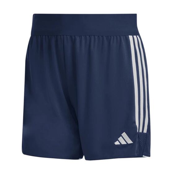 Pre-Loved Adidas Women’s AEROREADY 3-Stripes Shorts Large Navy Blue $35 - Picture 1 of 8